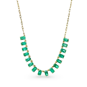 Cleo Emerald Necklace