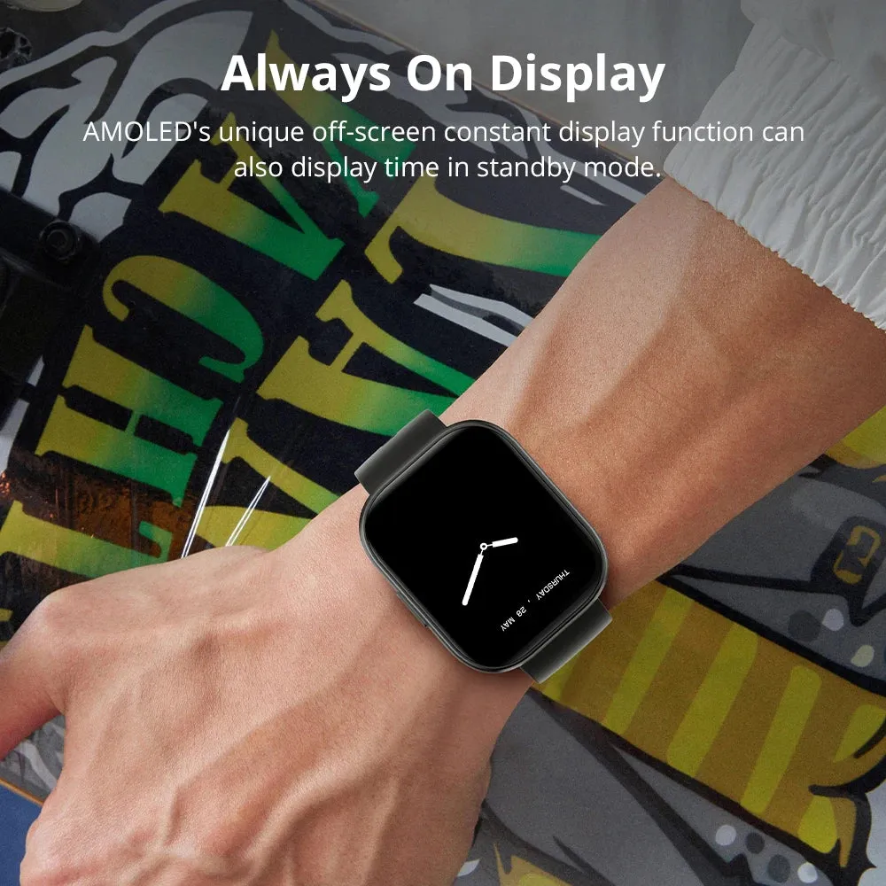 COLMI P68 2.04" AMOLED Smart Fitness Watch
