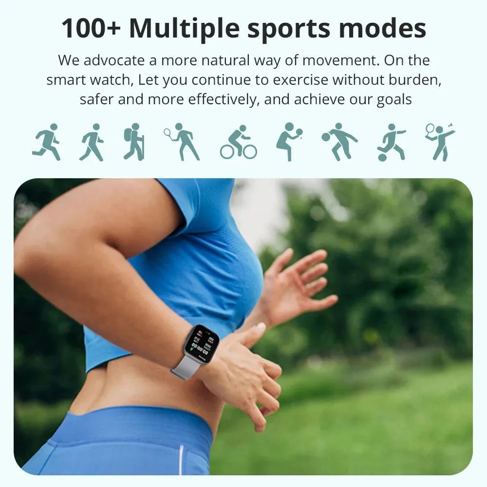 COLMI P68 2.04" AMOLED Smart Fitness Watch