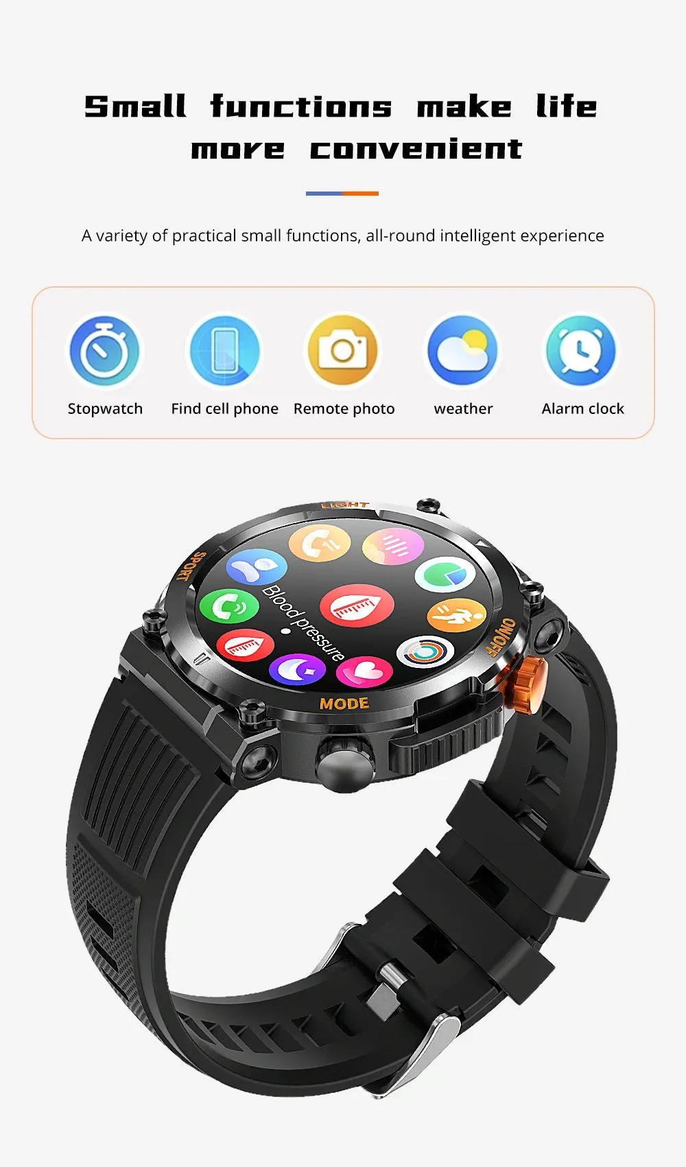 COLMI V68 1.46" HD Display Smart Fitness Watch