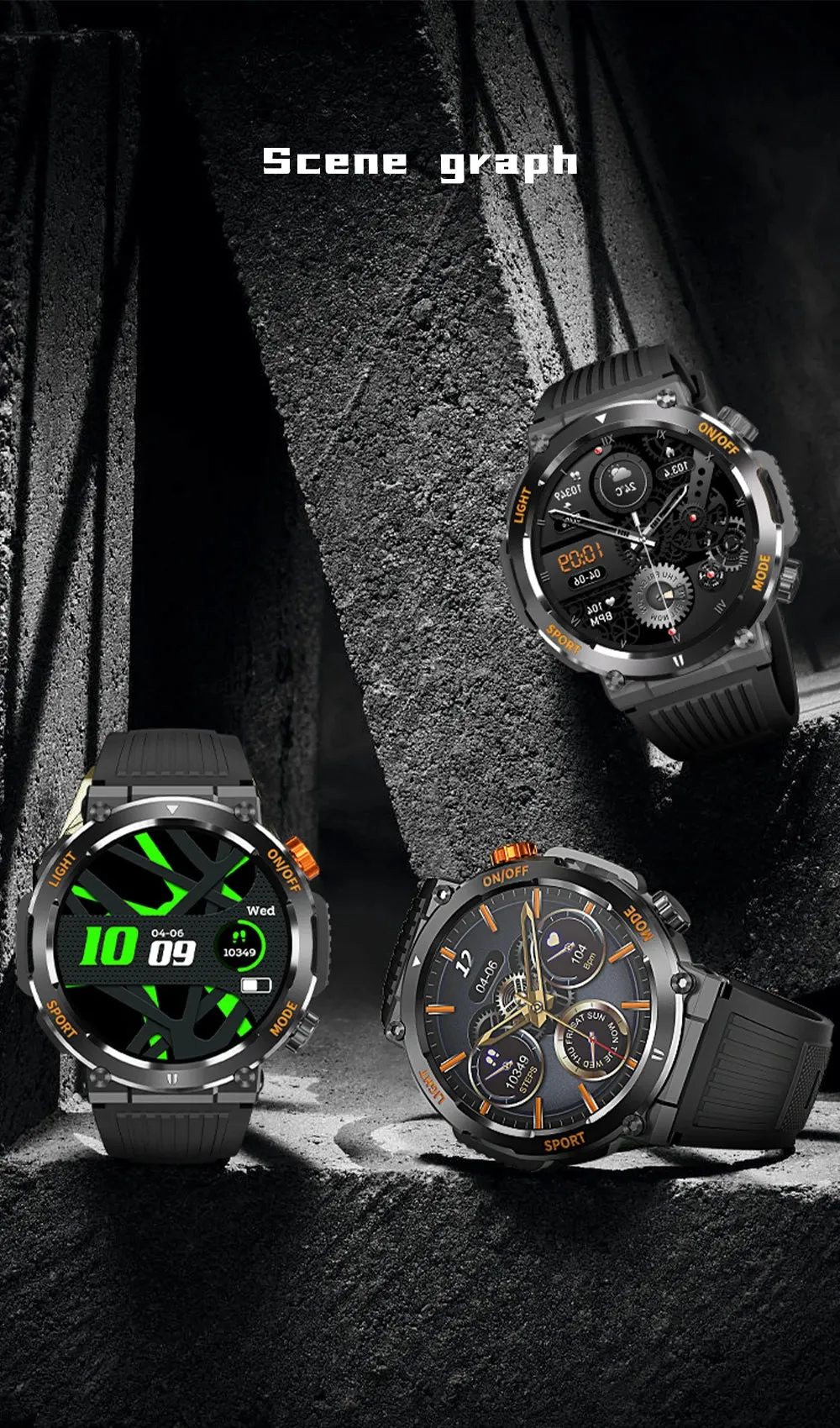 COLMI V68 1.46" HD Display Smart Fitness Watch