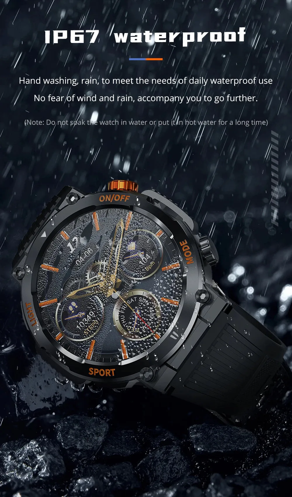 COLMI V68 1.46" HD Display Smart Fitness Watch
