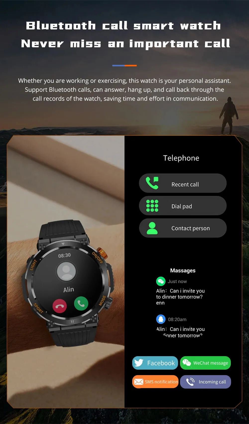 COLMI V68 1.46" HD Display Smart Fitness Watch