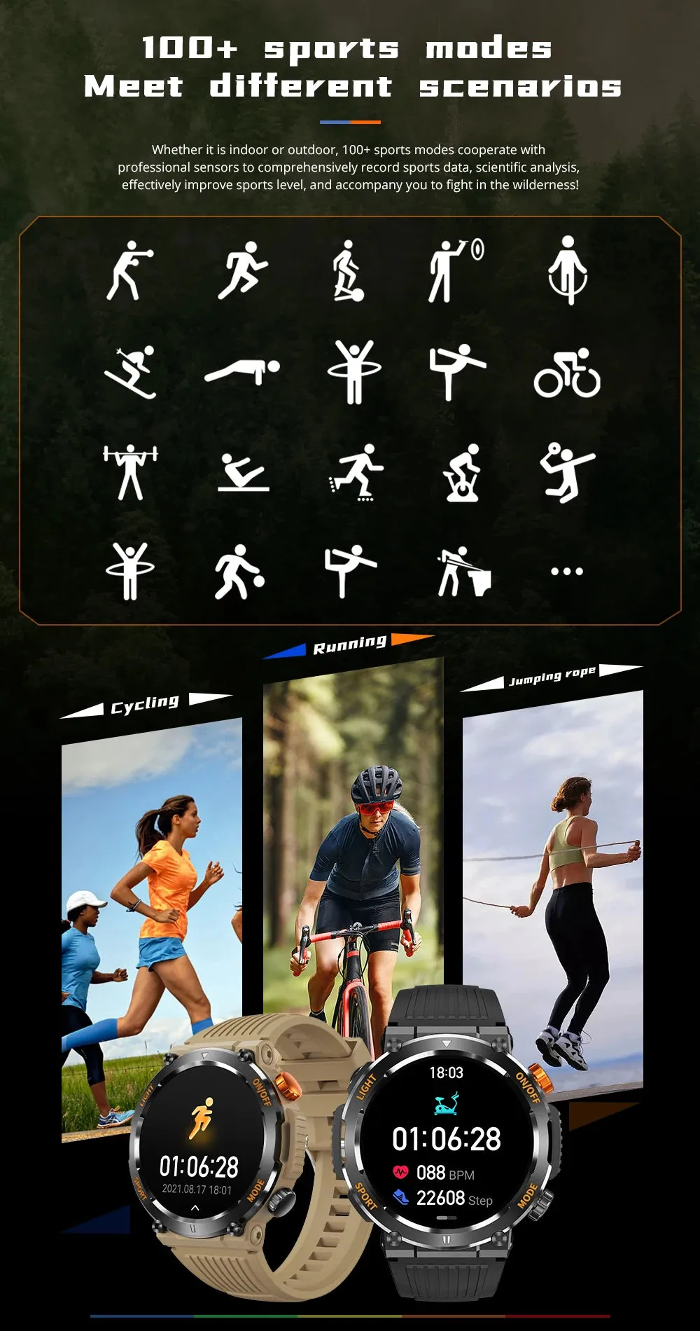 COLMI V68 1.46" HD Display Smart Fitness Watch