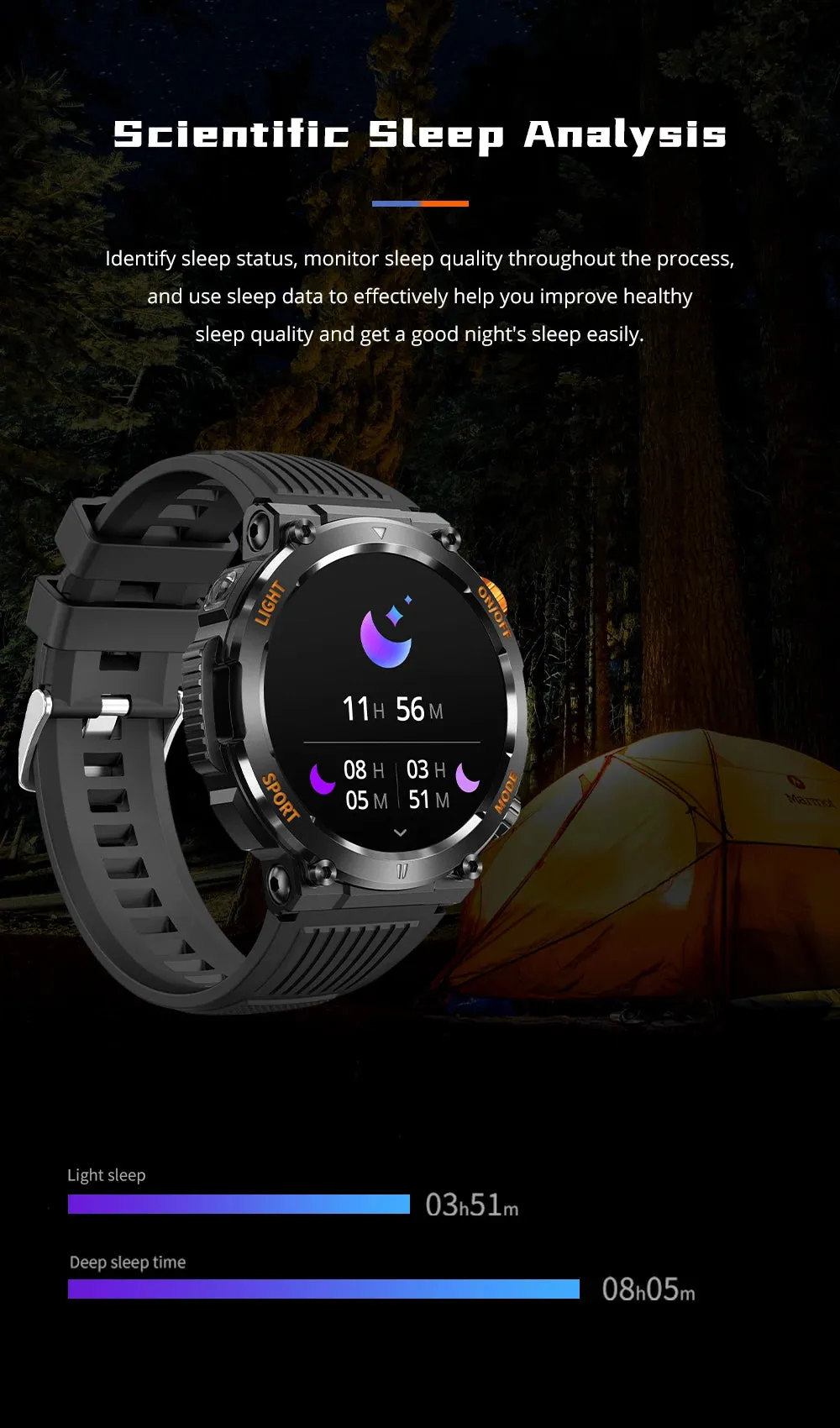 COLMI V68 1.46" HD Display Smart Fitness Watch