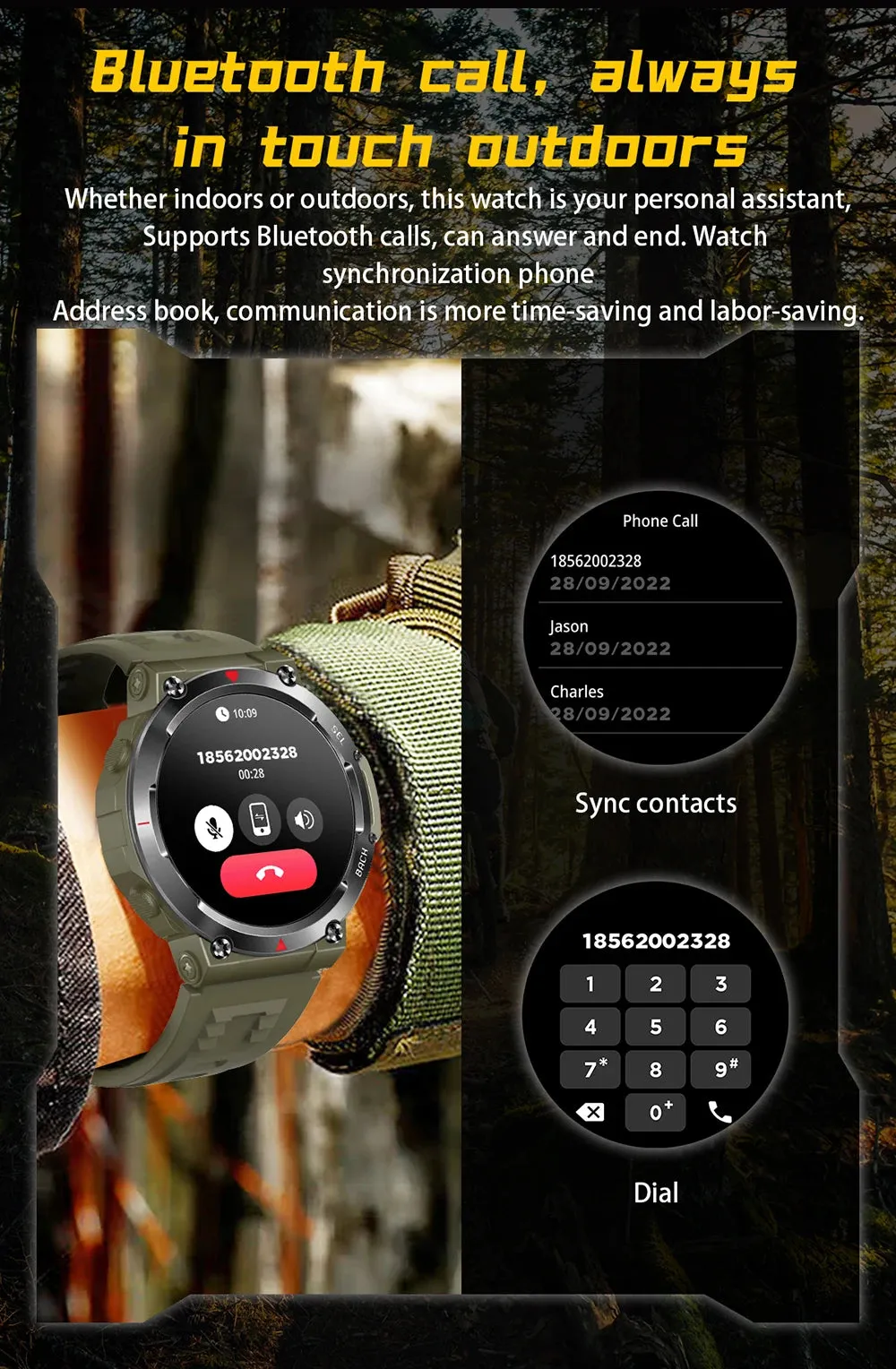 COLMI V70 1.43" AMOLED Smart Fitness Watch