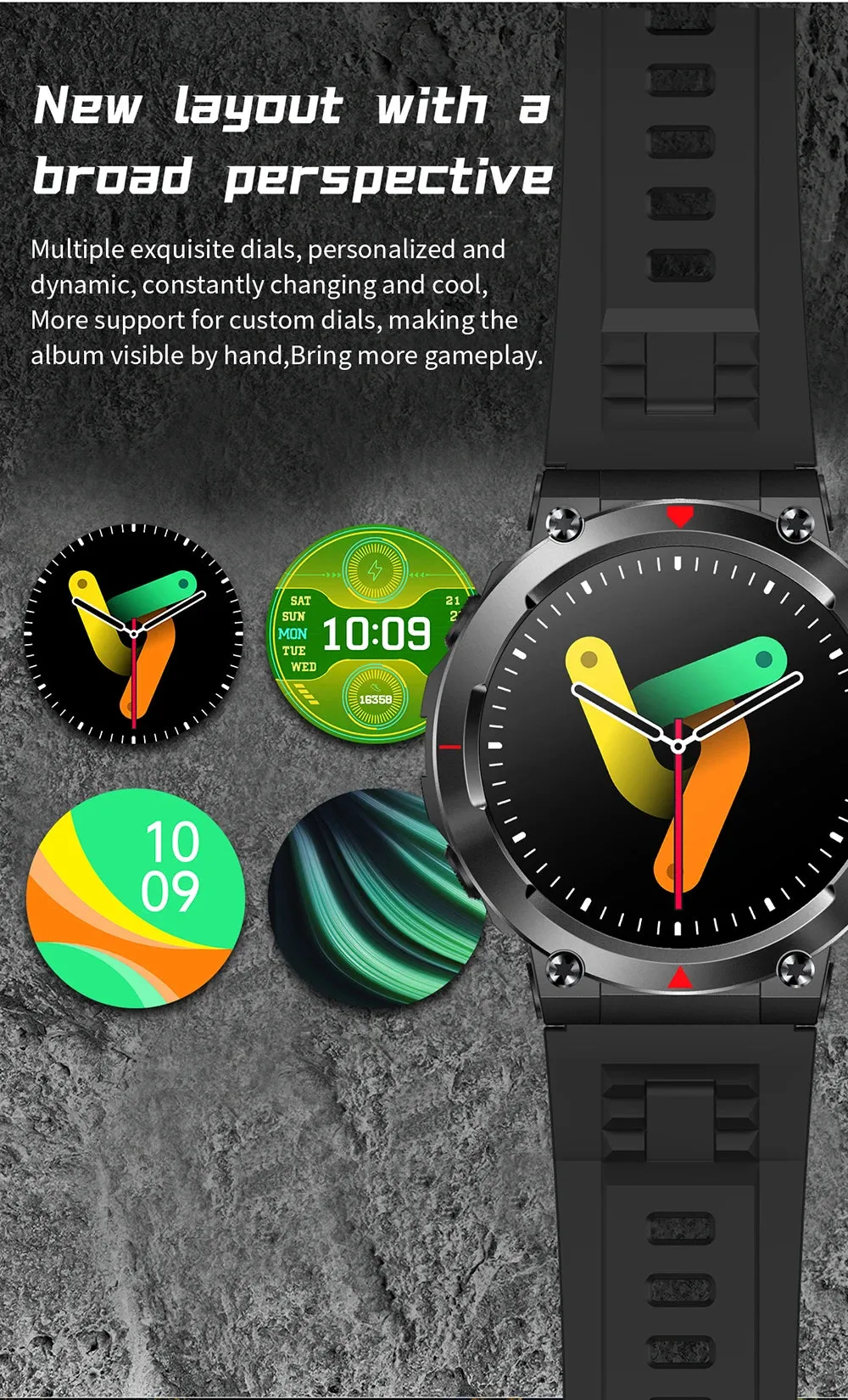 COLMI V70 1.43" AMOLED Smart Fitness Watch
