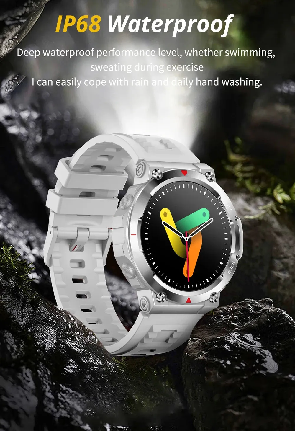 COLMI V70 1.43" AMOLED Smart Fitness Watch
