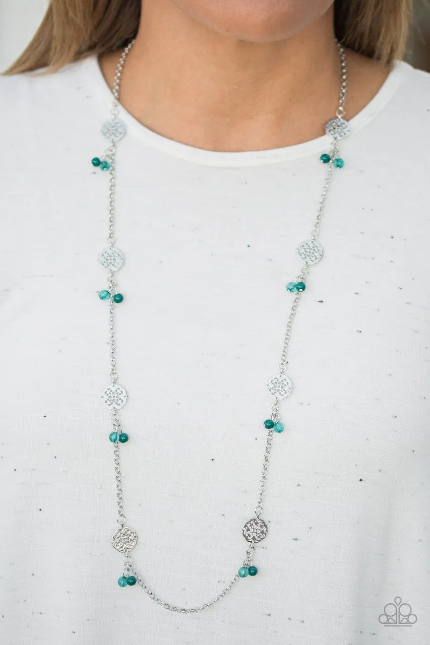 Color Boost Green Paparazzi Necklace