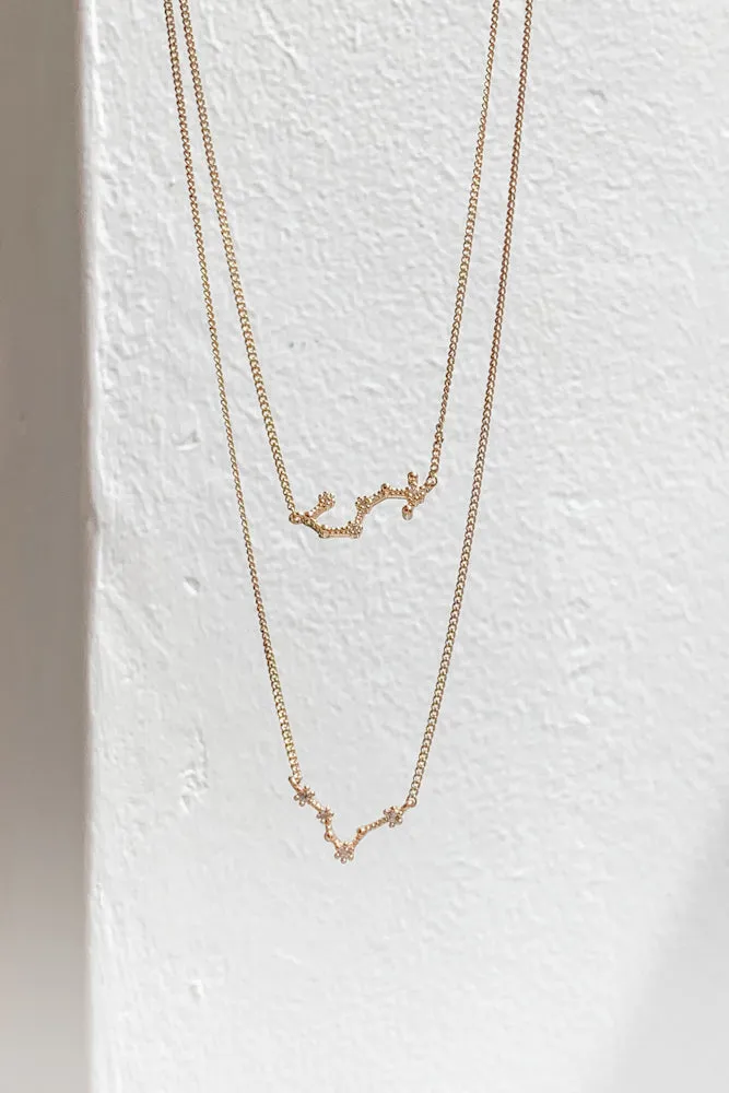 Constellation Necklace in Gold