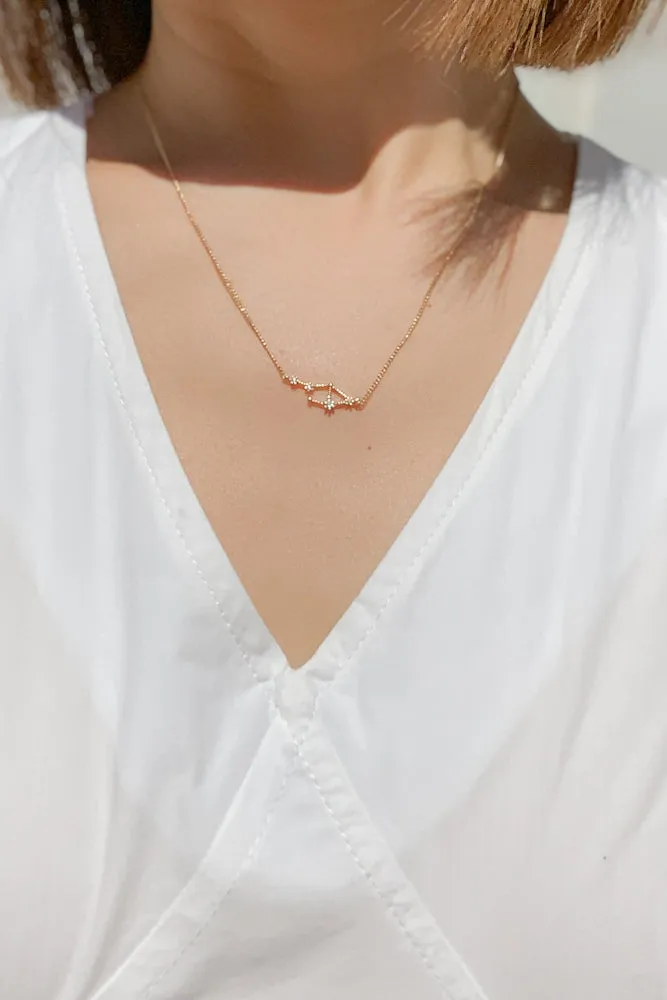Constellation Necklace in Gold