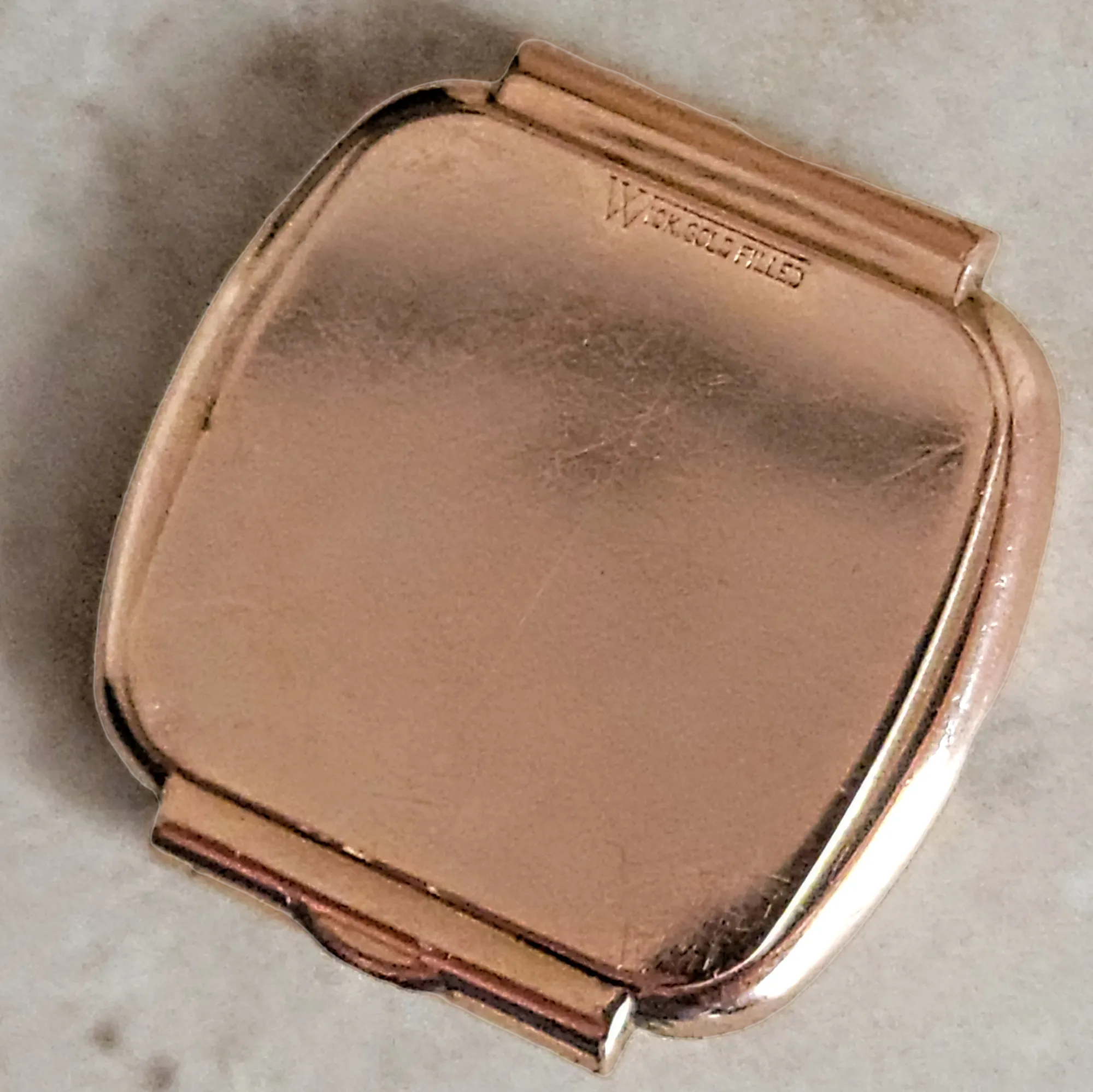 Coral Martin 1941 Hamilton Watch Rose Gold Filled Case & Bracelet - In Box!