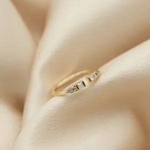 Cory | 14K Gold, Salt and Pepper Diamond Ring