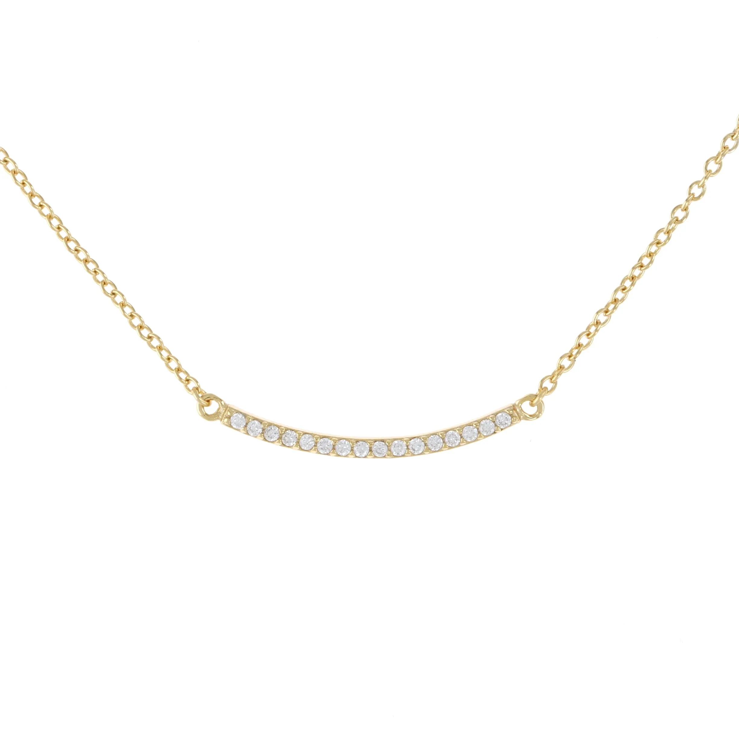 Curved Bar Necklace