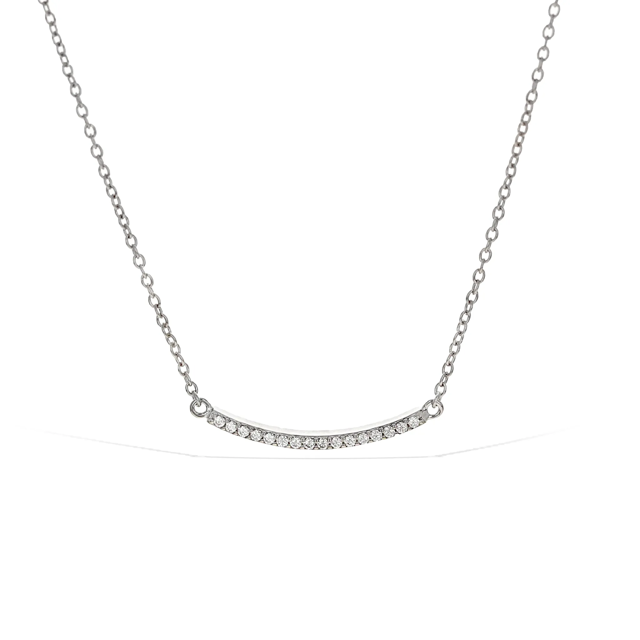 Curved Bar Necklace