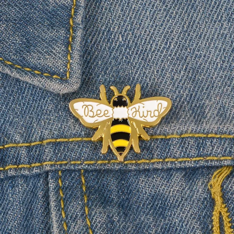 Cute Bees Inspired Pin