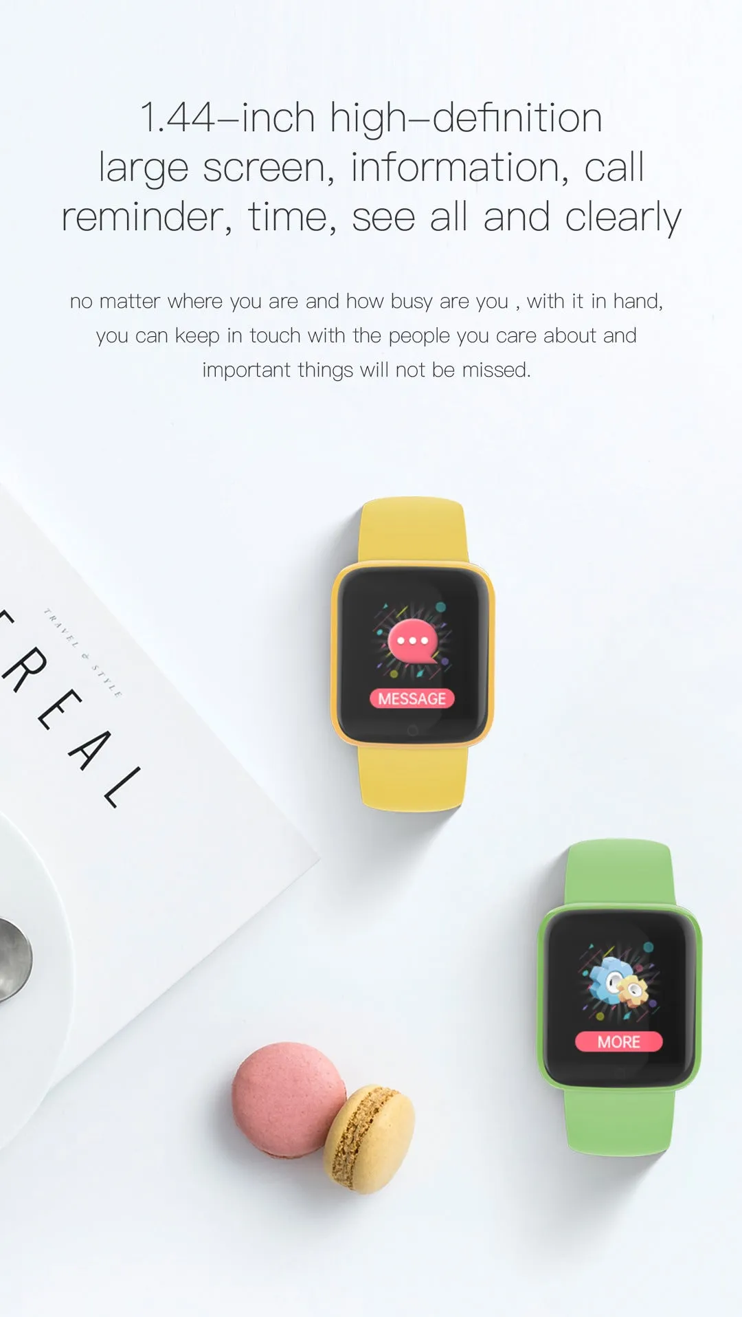 D20 Bluetooth Smart Watch