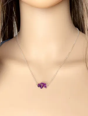 Dainty Amethyst Necklace