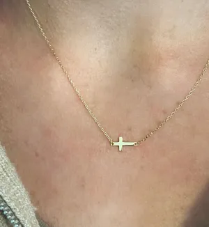 Dainty Cross Necklace