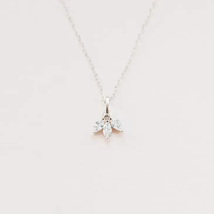 Dainty Leaf Drop Necklaces