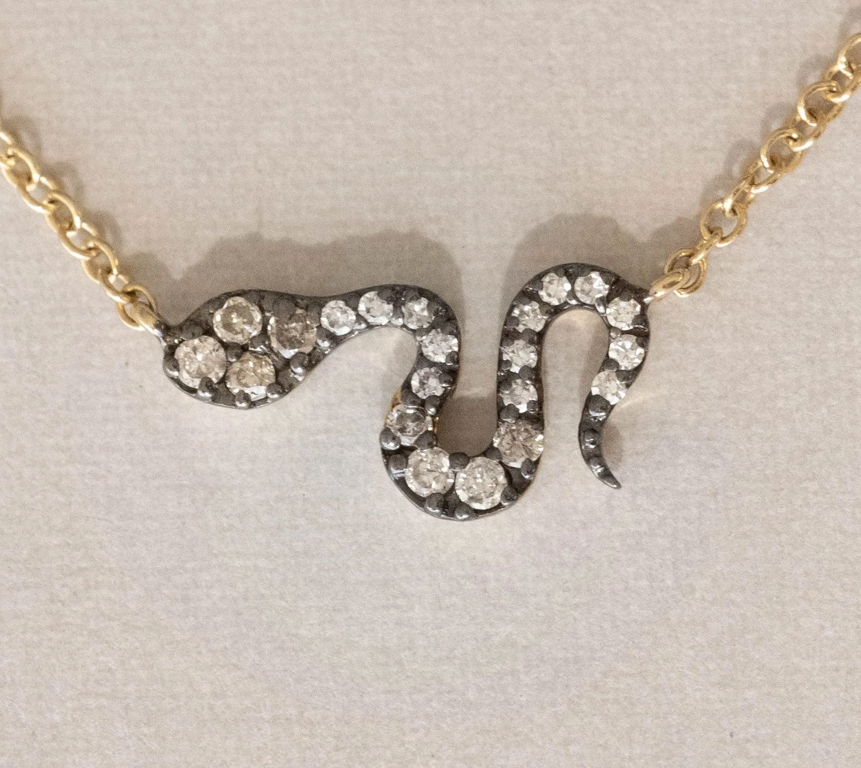 Dainty Snake Necklace