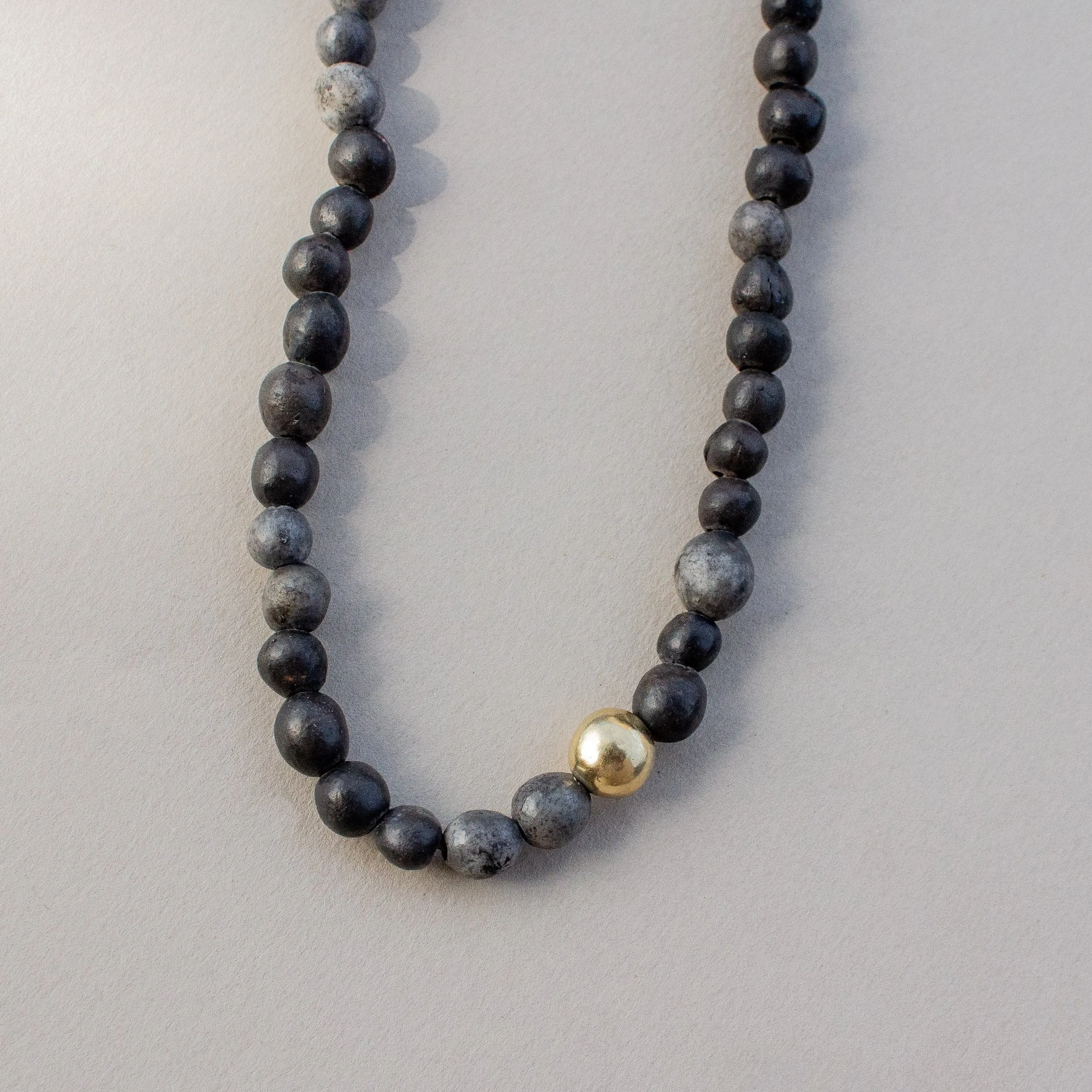 Dark Rakú Necklace