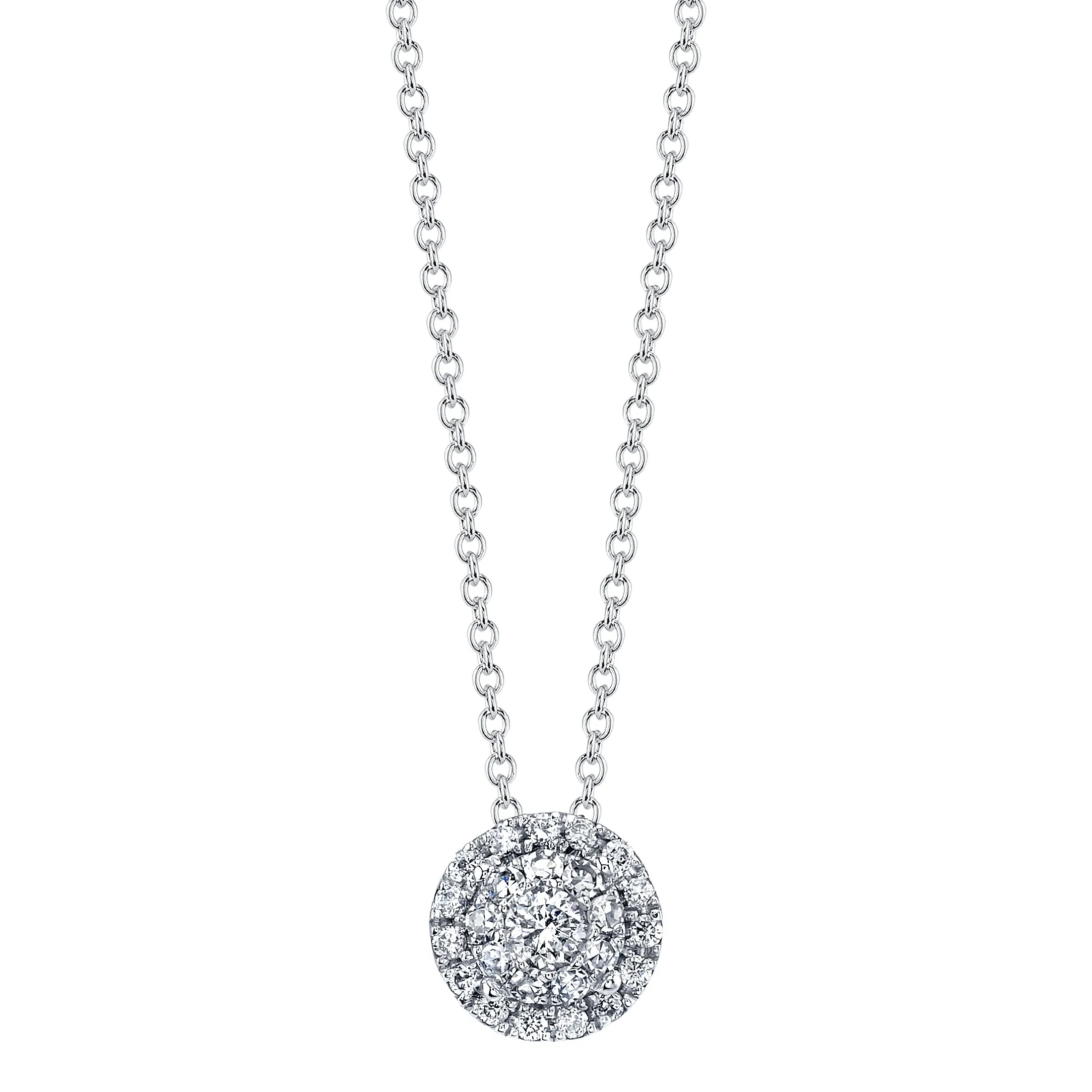 Diamond Cluster Pendant