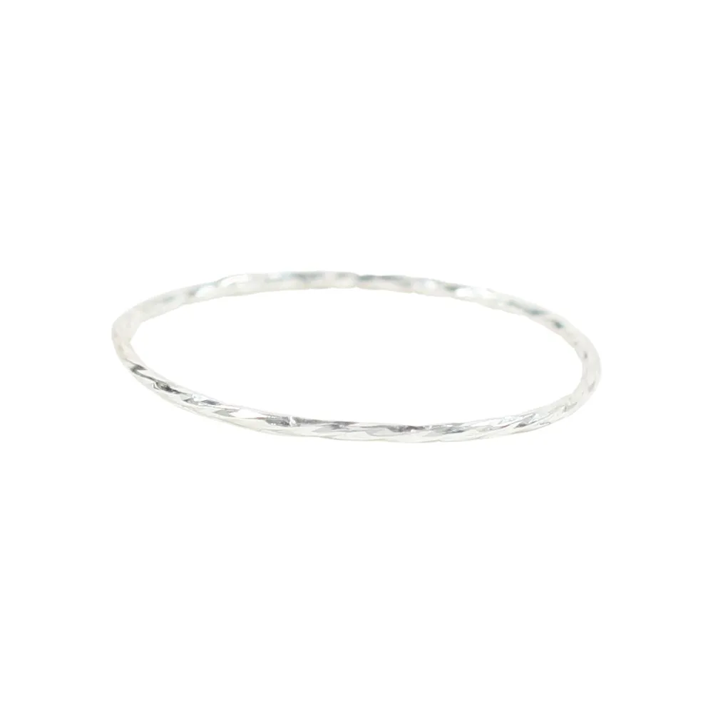 Diamond Cut Knuckle Ring