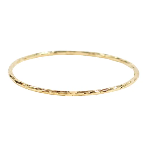 Diamond Cut Knuckle Ring