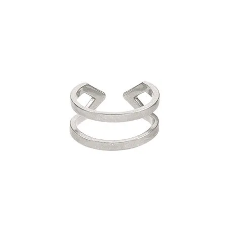 Diamond Dagger Ring - Midi  | White Gold