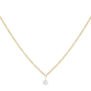 Diamond Dainty Necklace 14K