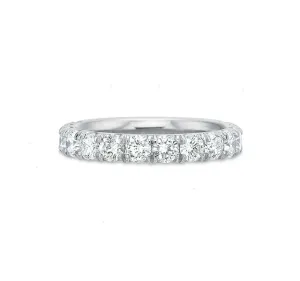 Diamond Eternity Band in 18KW 2ct