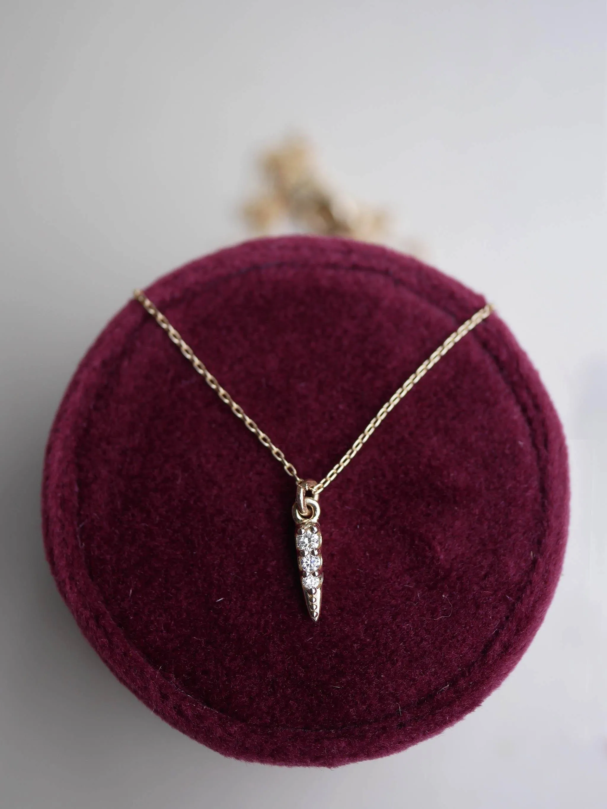 Diamond Spike Necklace