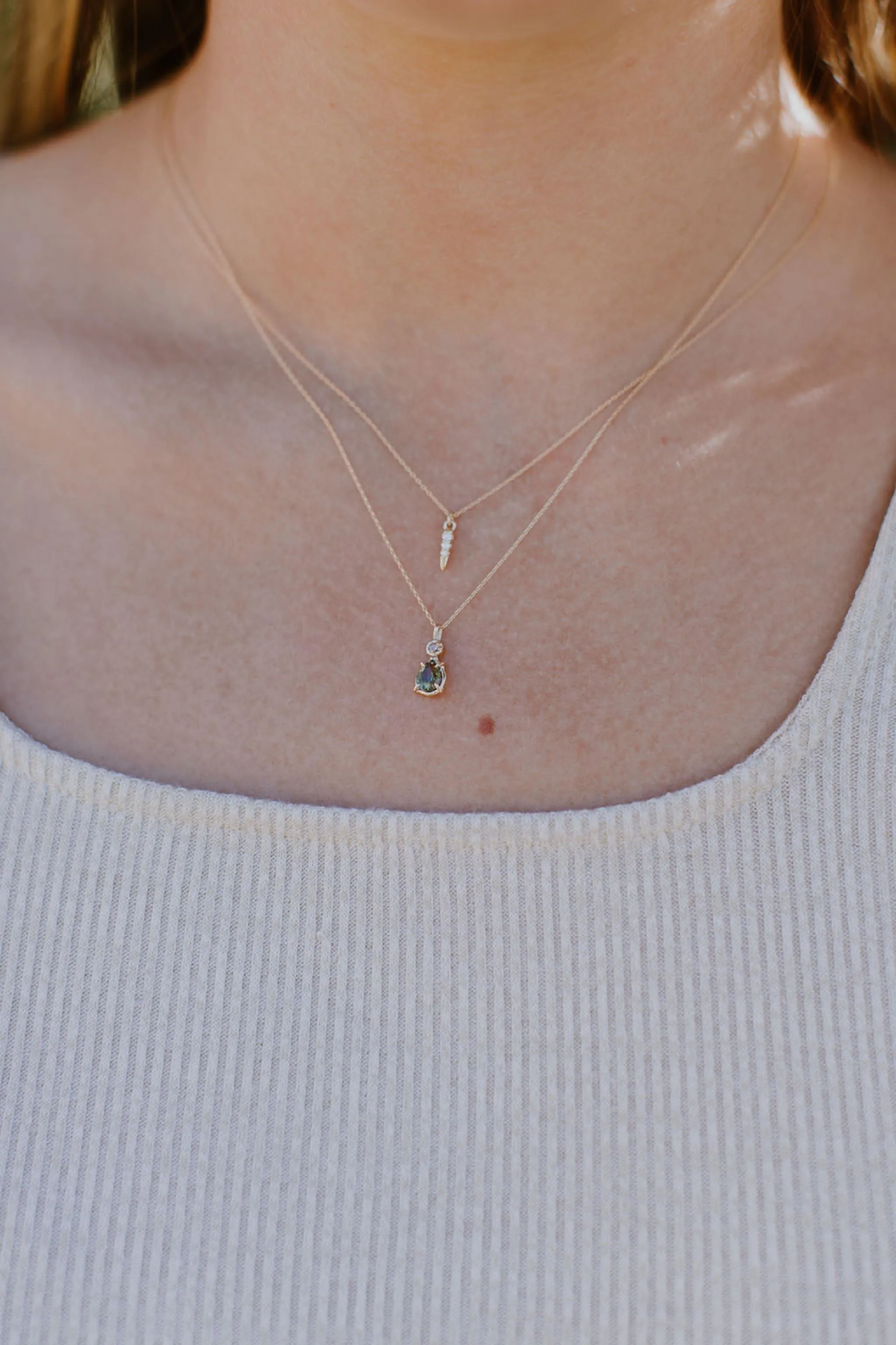 Diamond Spike Necklace