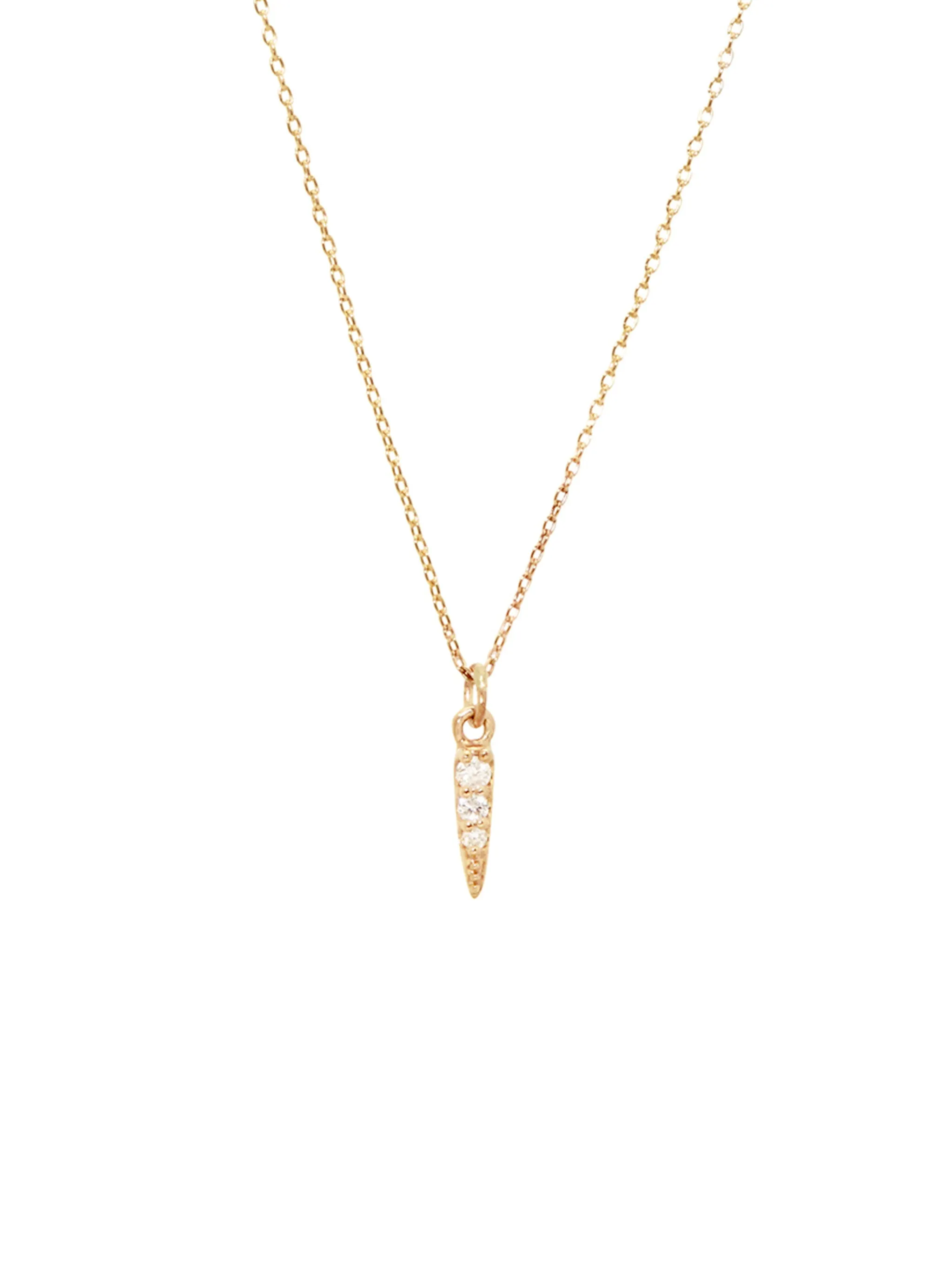 Diamond Spike Necklace