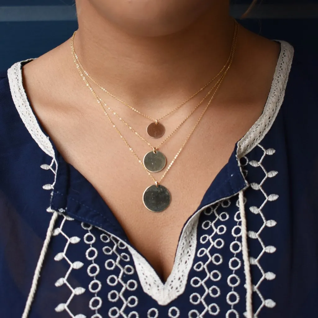 Disc Necklace