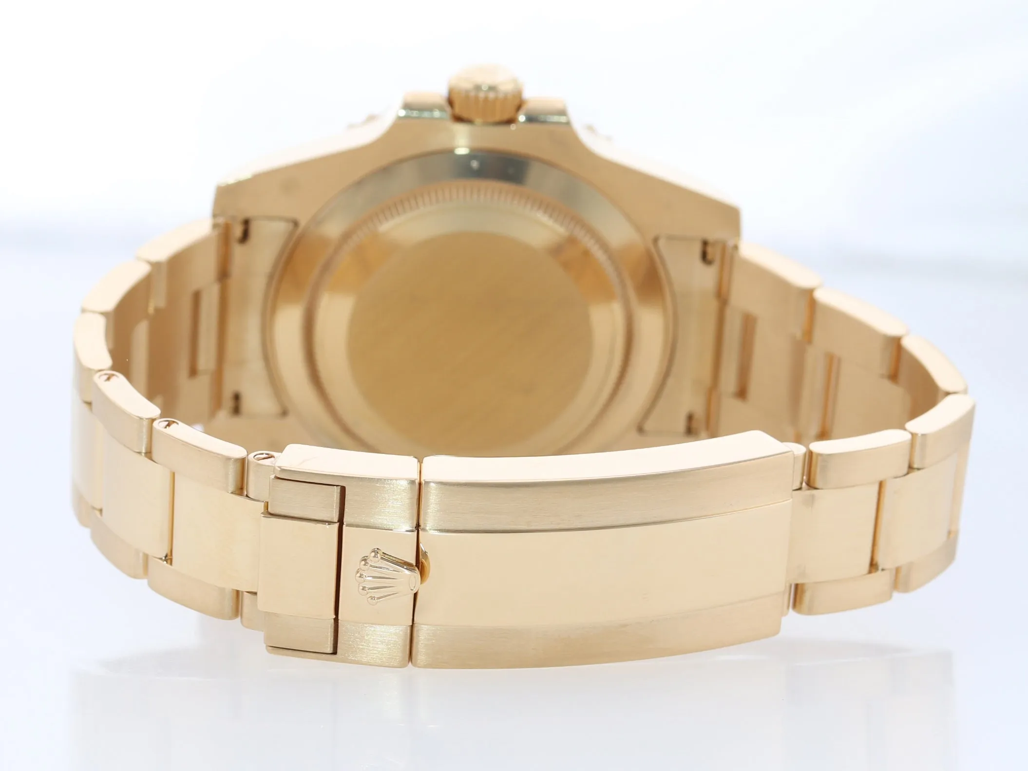 Discontinued 2019 Rolex Sunburst Blue Ceramic 116618 Yellow Gold 40mm Watch Box