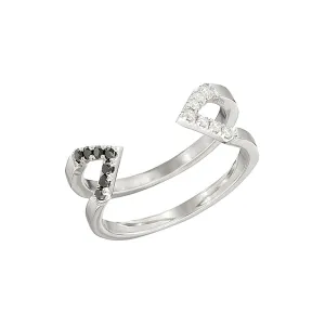 Donna Dagger Ring | White Gold