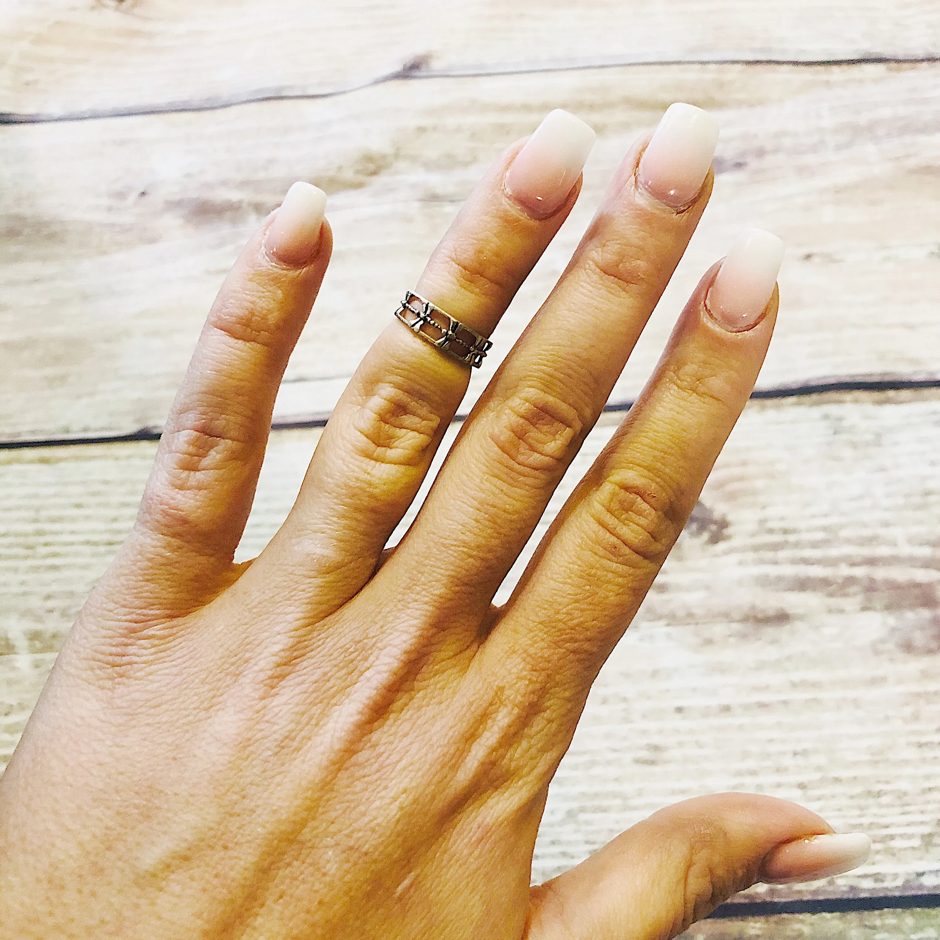 Dragonfly Ring - Sterling Silver Stacking Ring