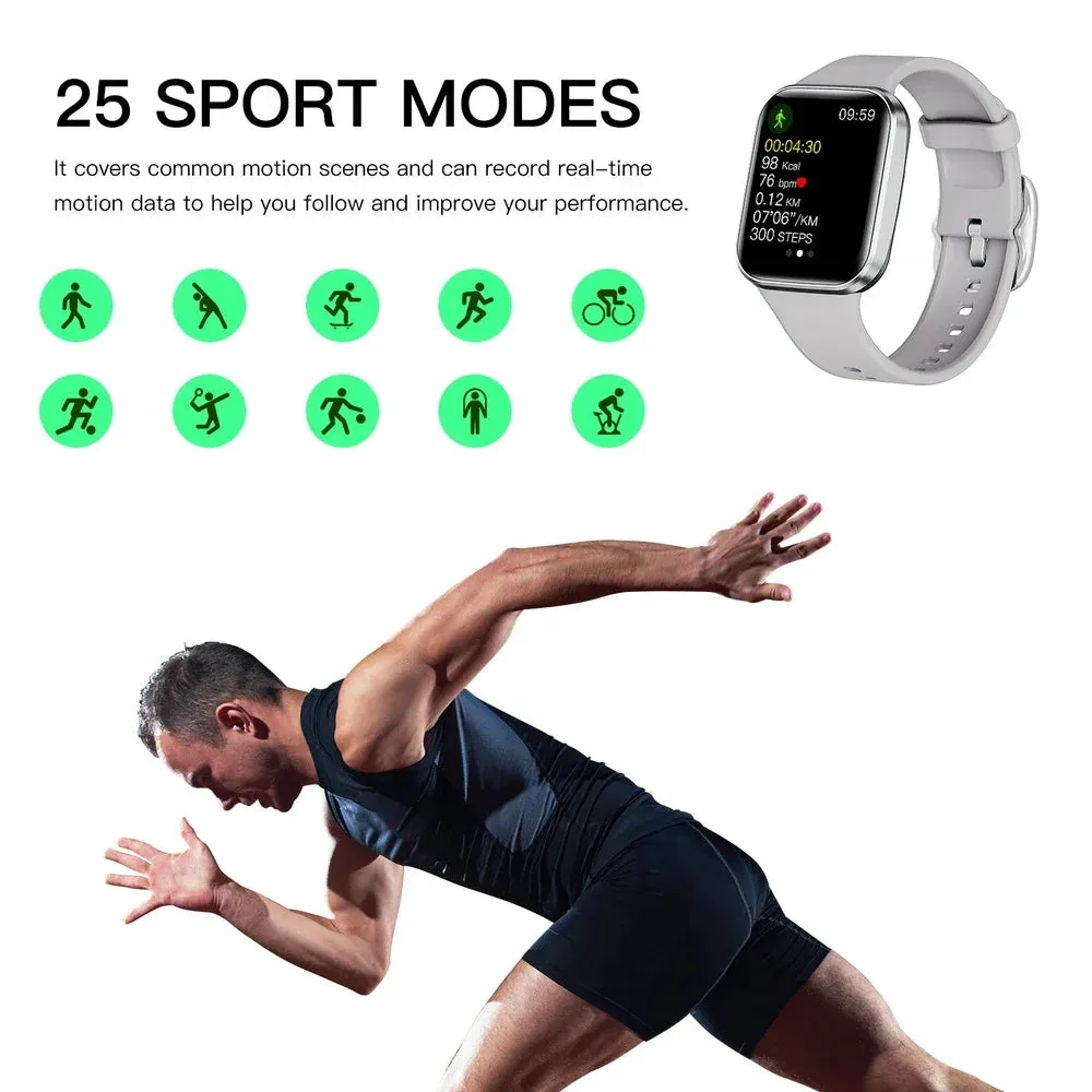 EFFEOKKI 1.69" HD Display Smart Fitness Watch
