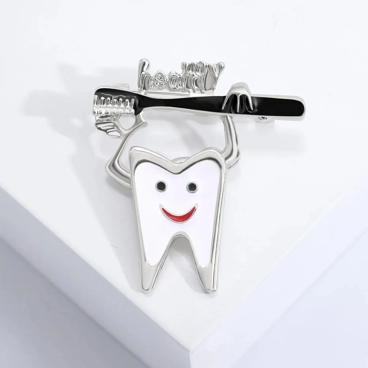 Enamel Medical Series Brooches