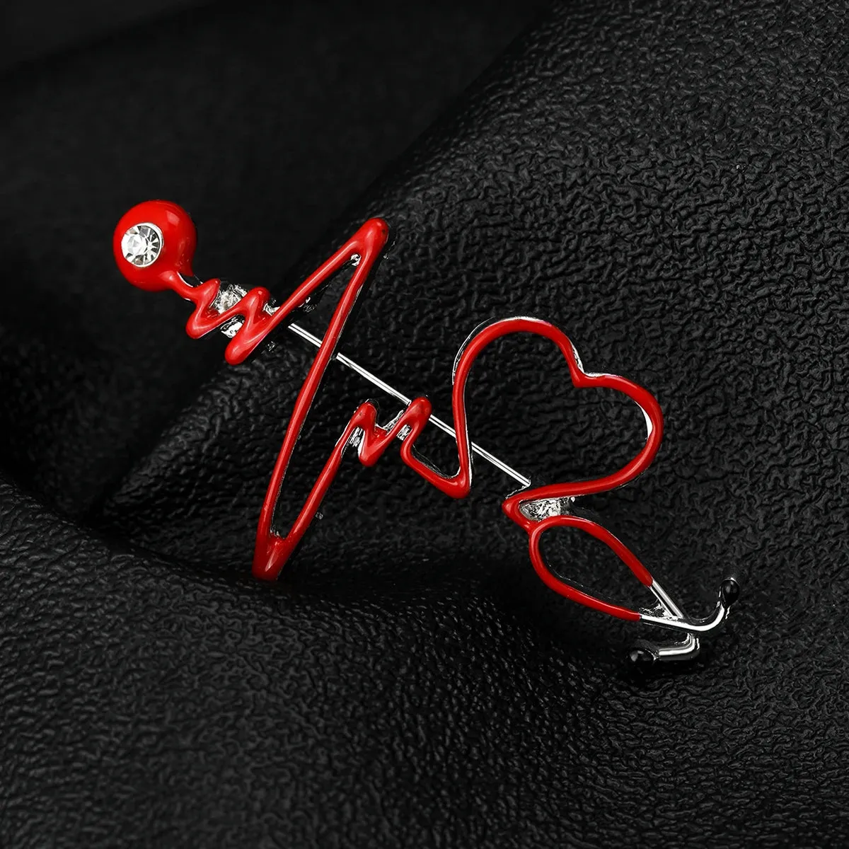 Enamel Medical Series Brooches