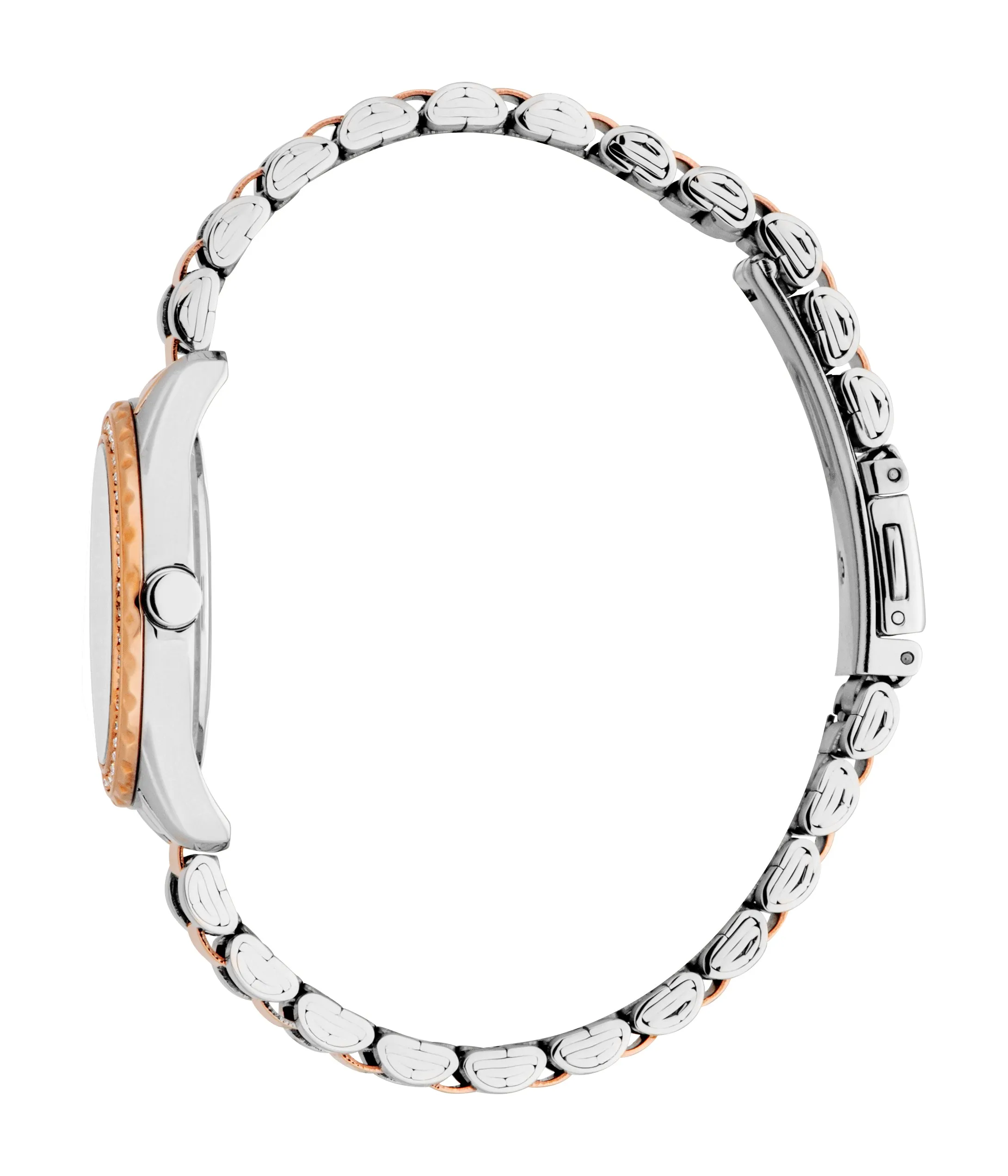 Esprit Gents Two-Tone Stainless Steel Watch with Crystal Bezel