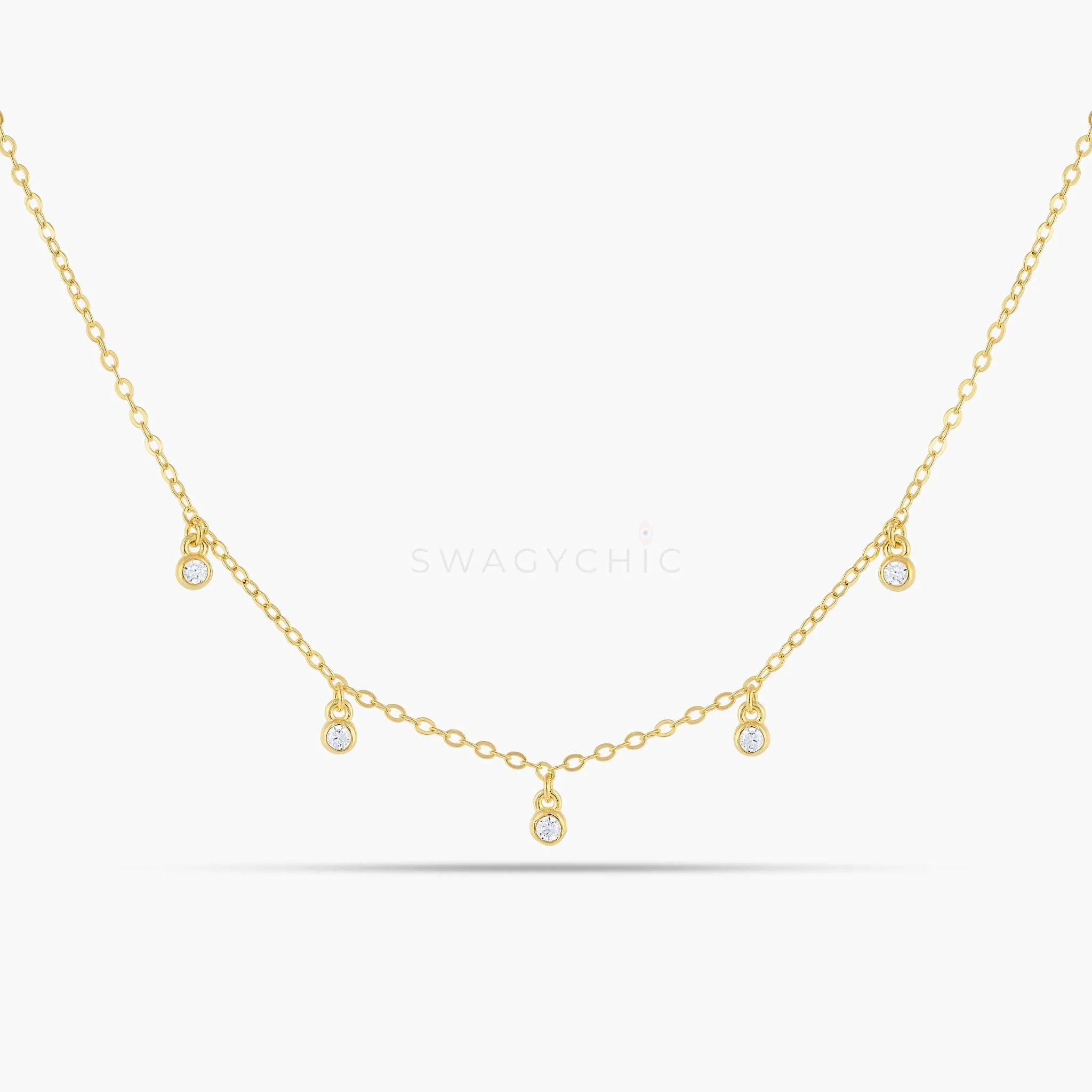 Everyday Bubble Dangle Necklace