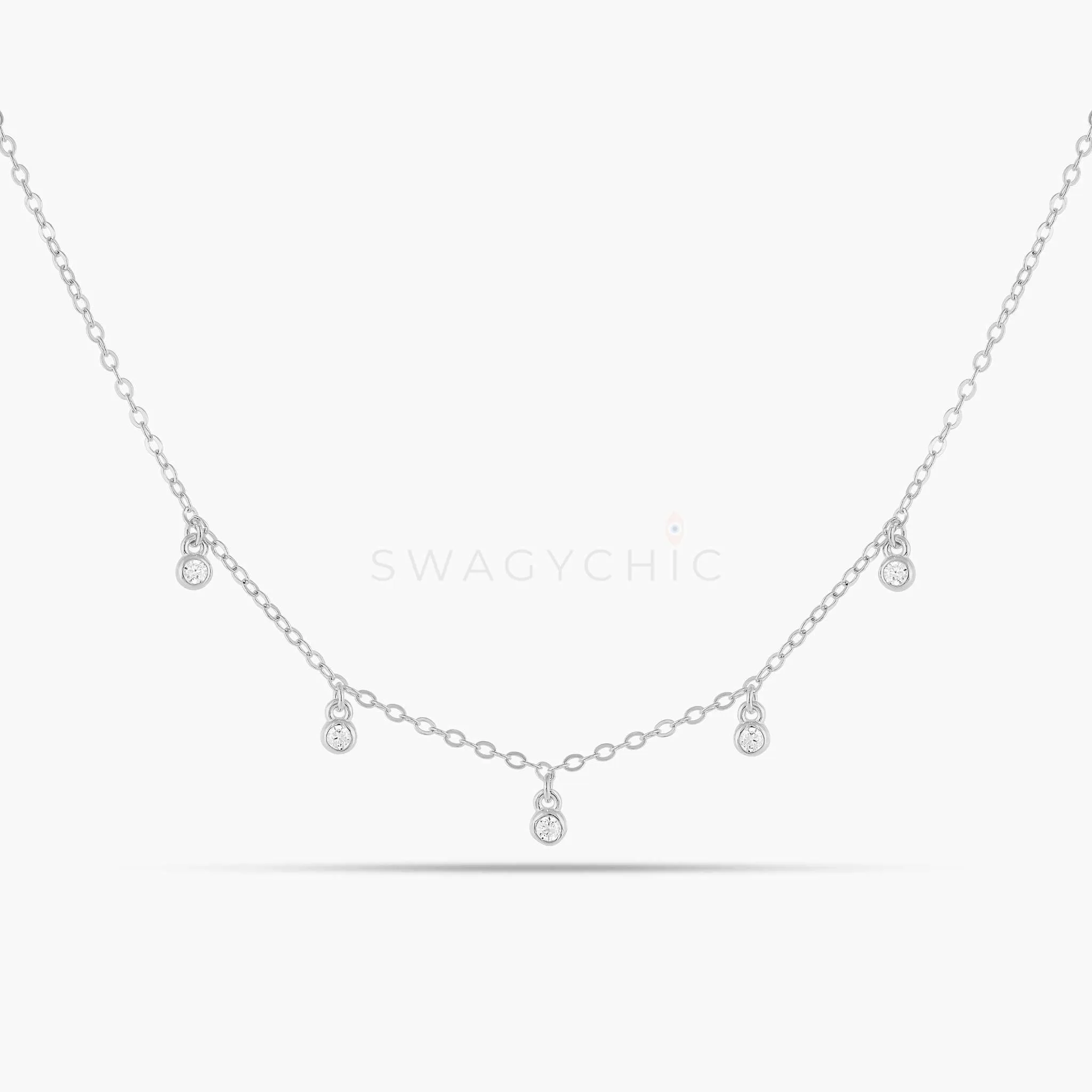 Everyday Bubble Dangle Necklace