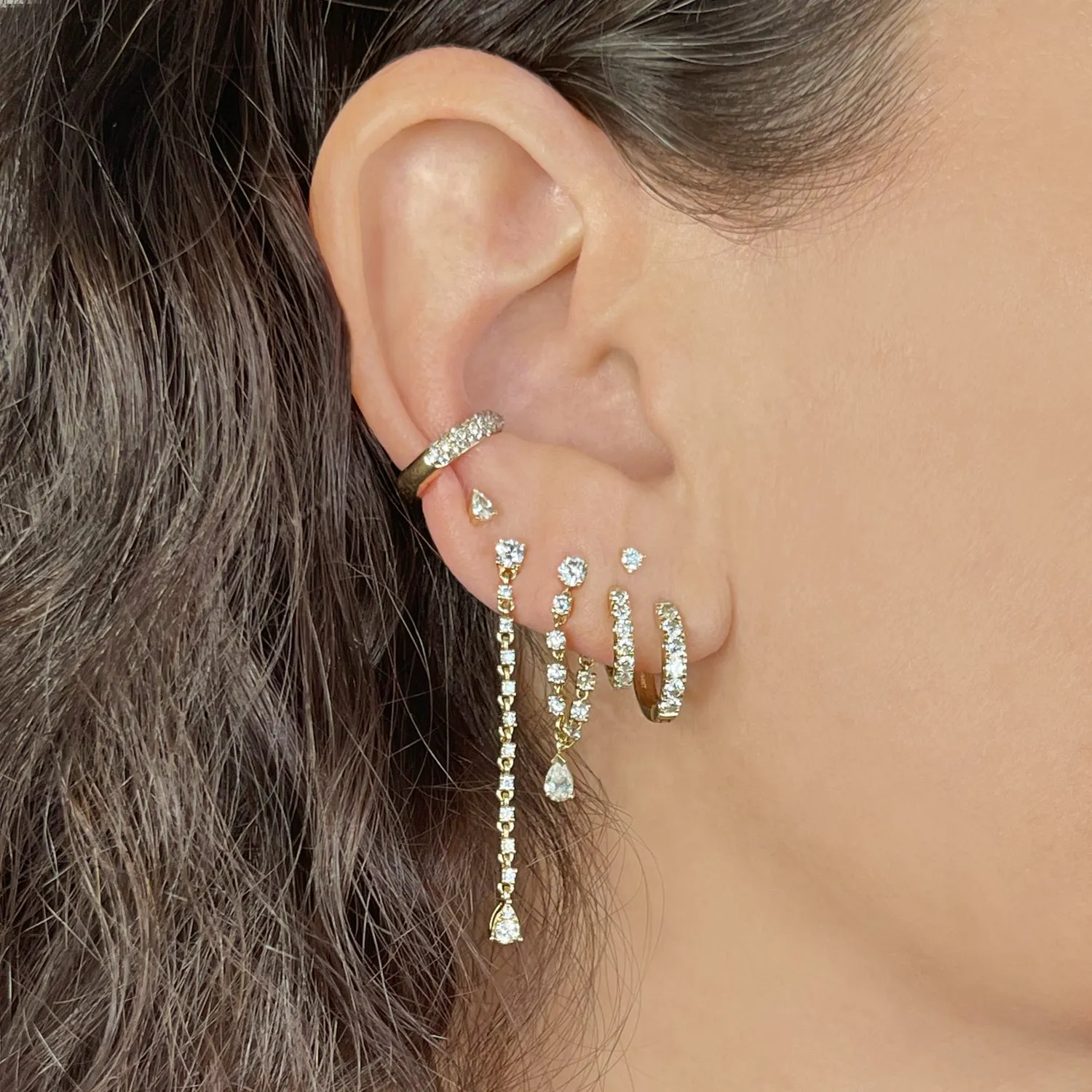 Evie Diamond Duster Earrings