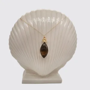 Faceted Smoky Topaz Pendant