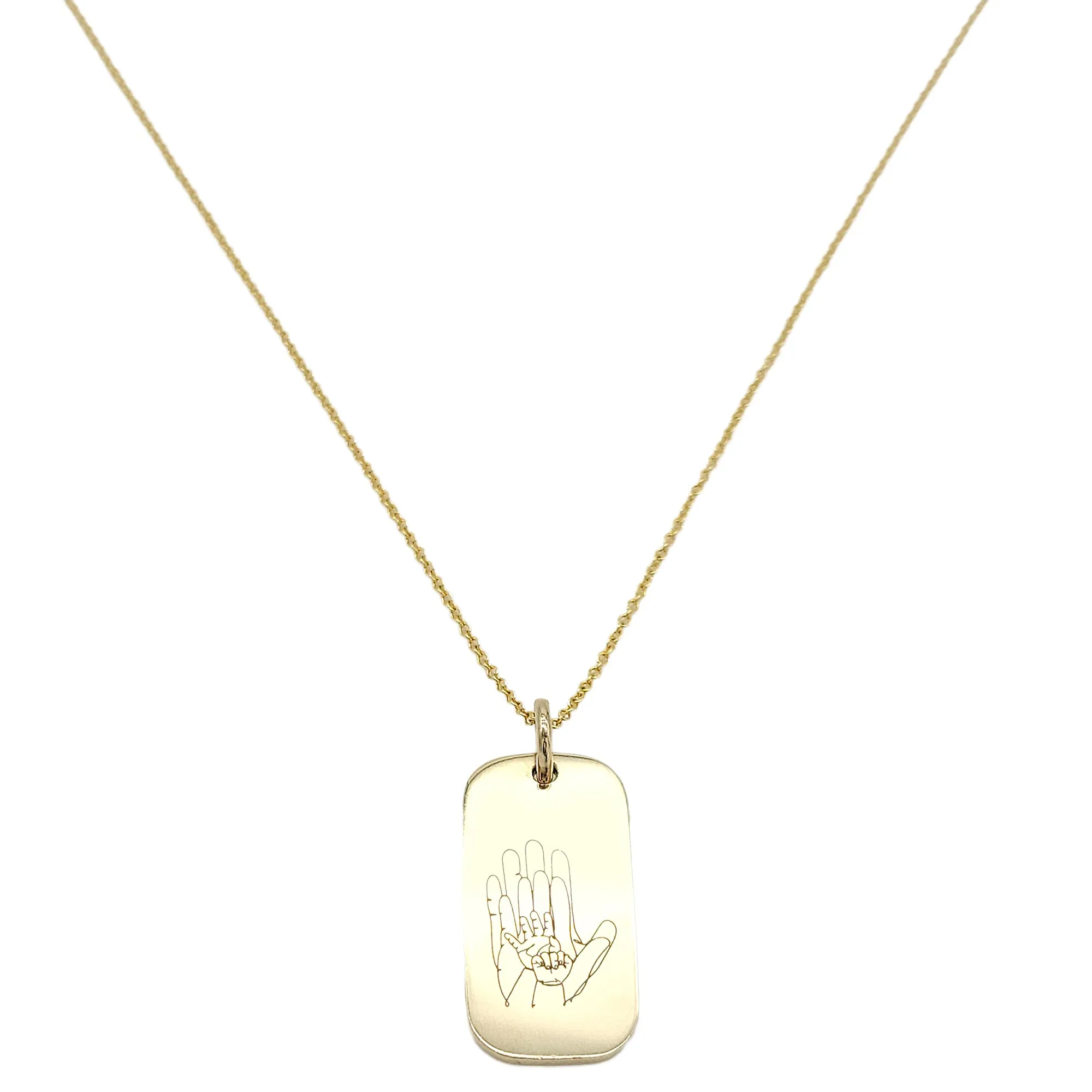Family Hands Necklace