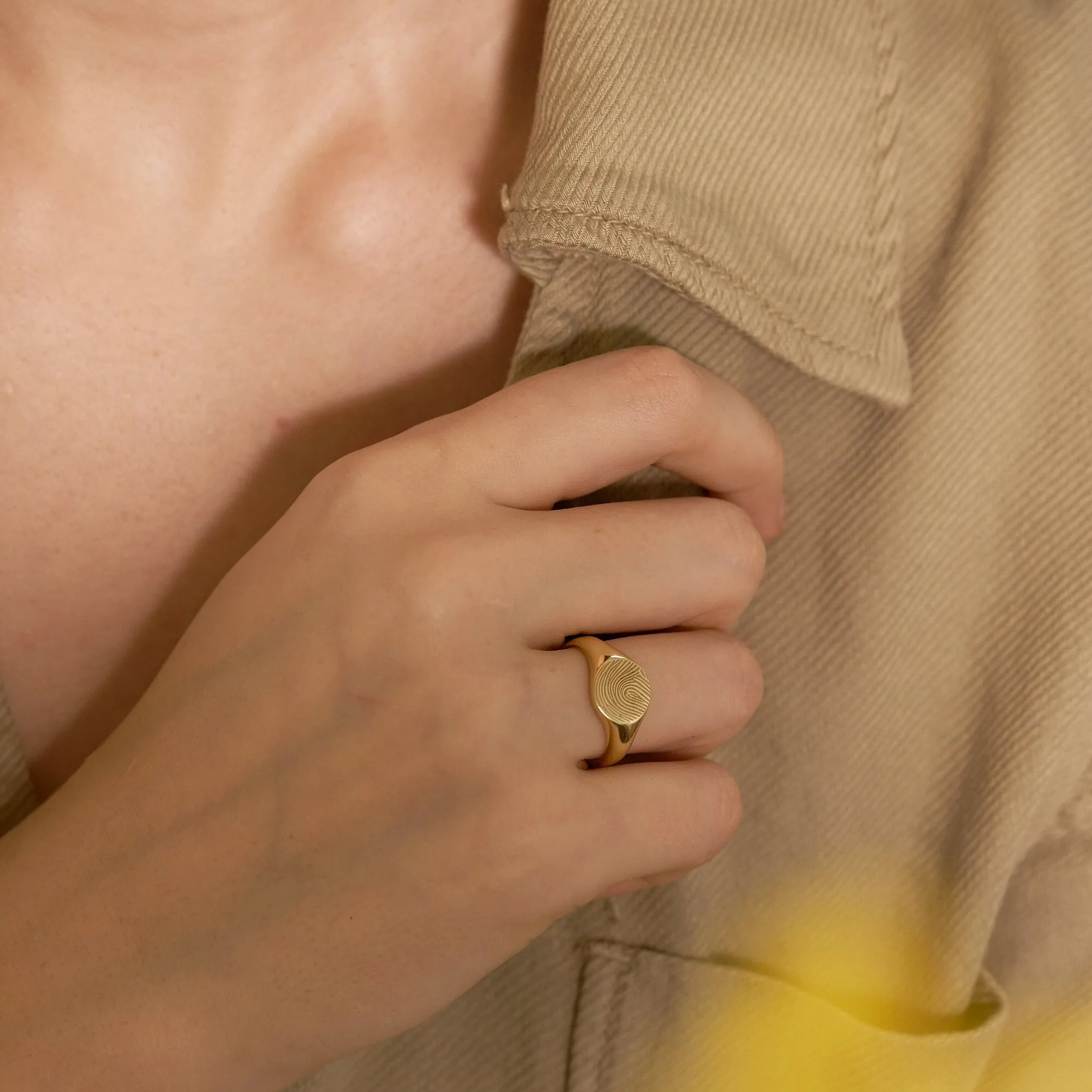 Finger Print Rings