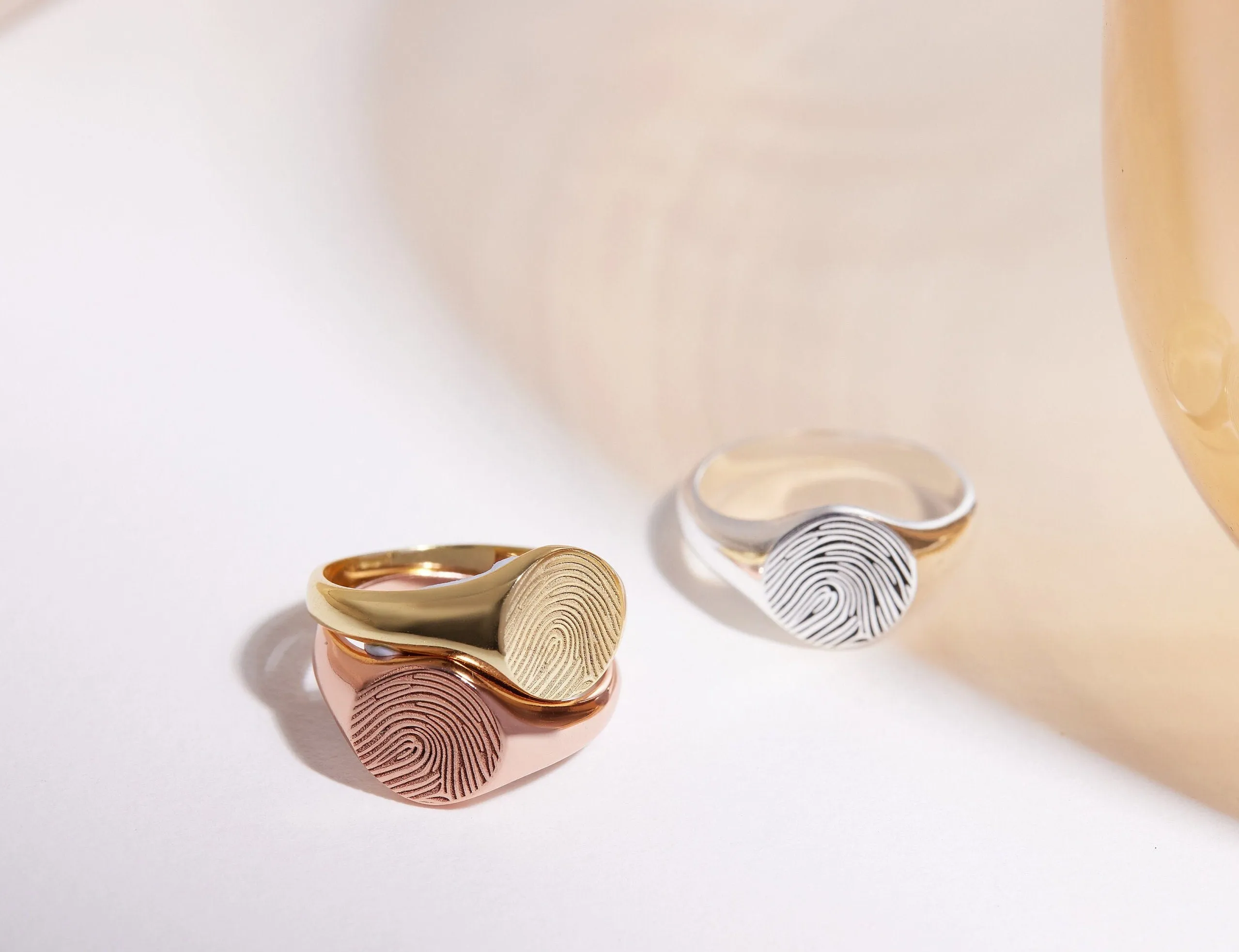 Finger Print Rings